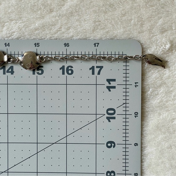 TRIFARI | Vintage | Silver Tone Fish Southern Theme Earrings Necklace Set 18" - Picture 11 of 12